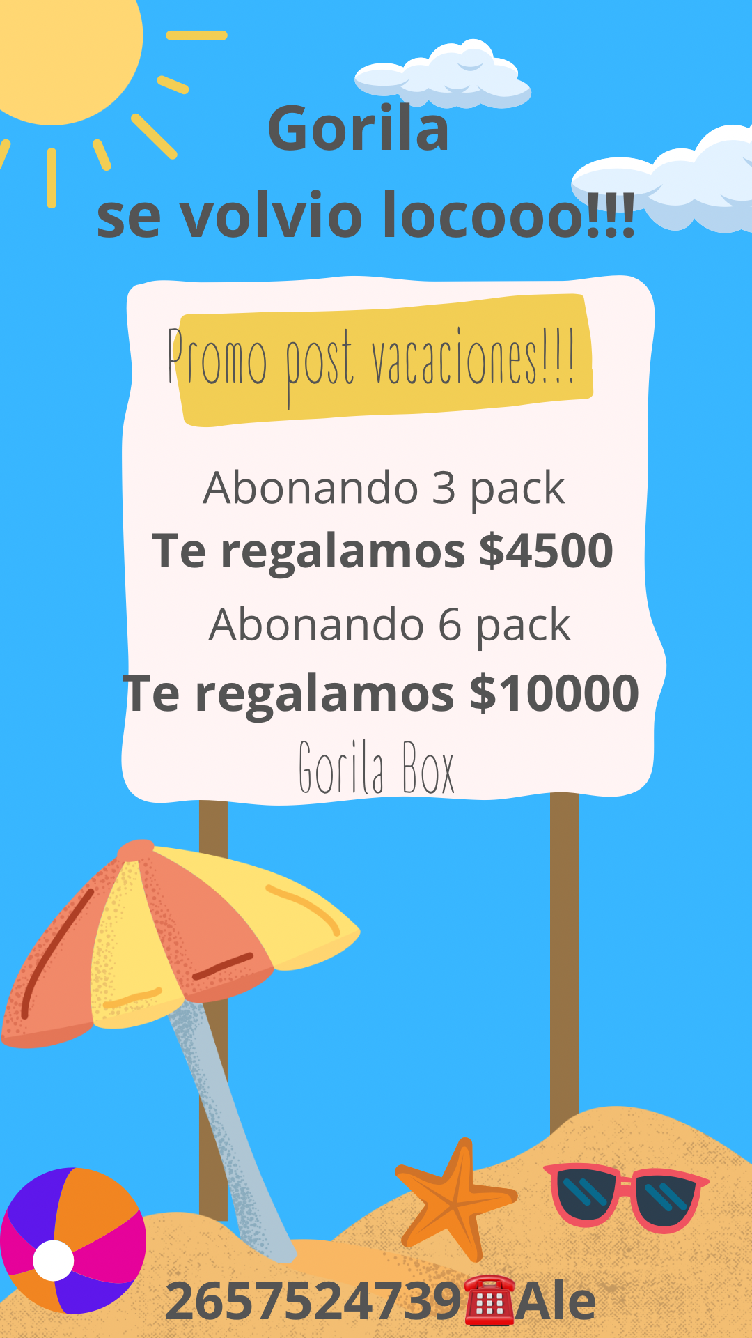 Promo vacaciones